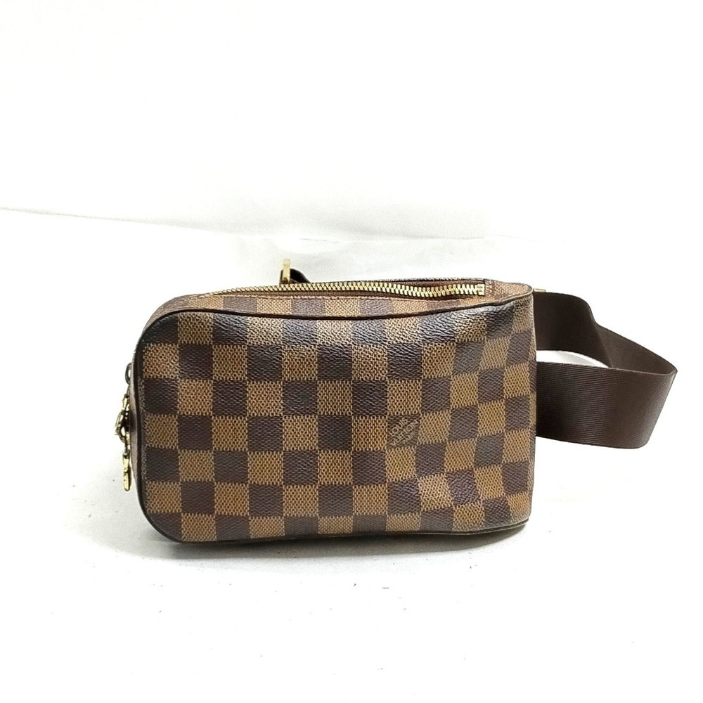 Louis Vuitton  Geronimos  Damier Ebene belt bag